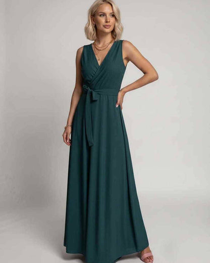 Ramblion Vita maxi dress — v-neck neckline · styled view 21 · styled for prom season