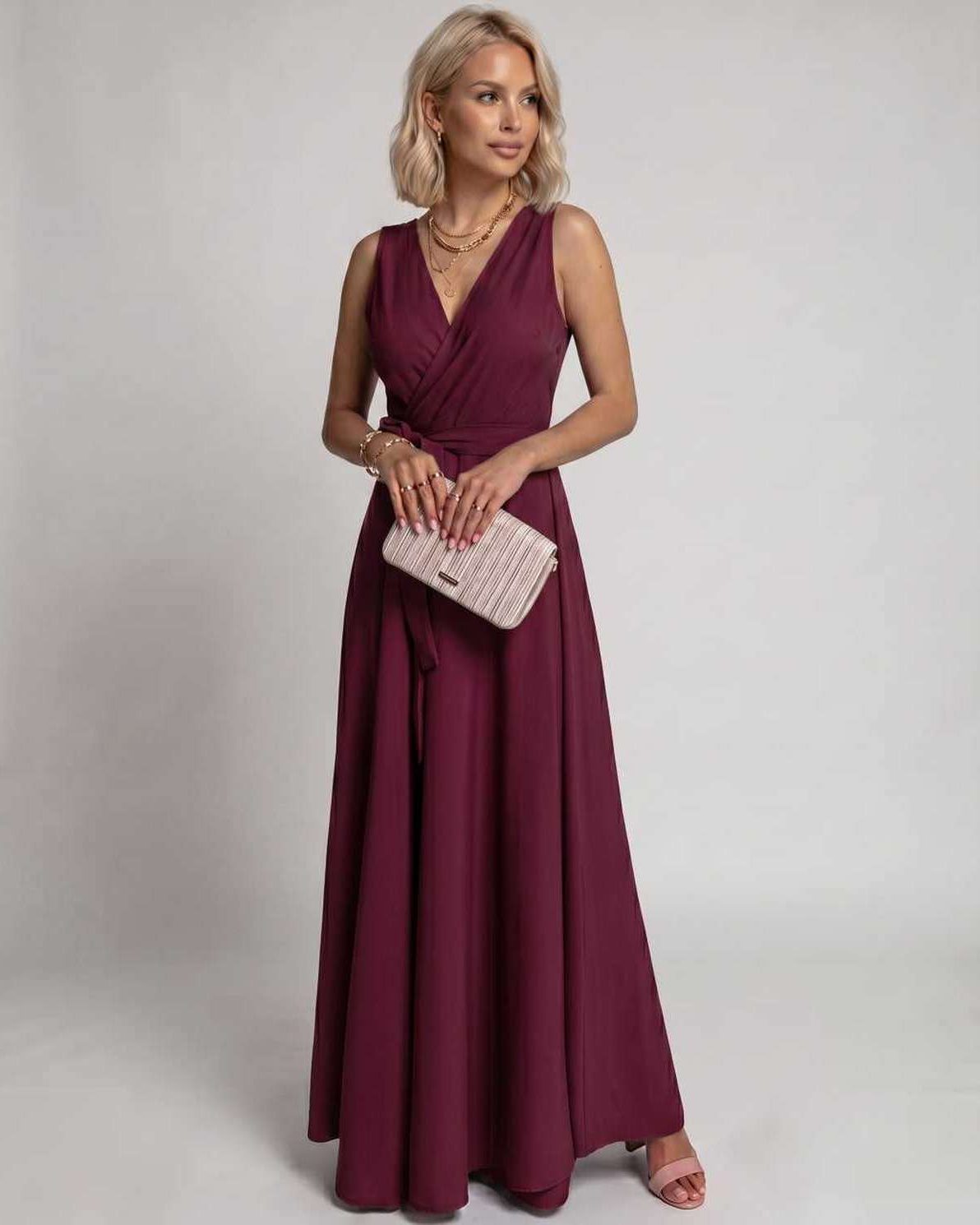 Ramblion Vita maxi dress — v-neck neckline · styled view 25 · styled for prom season