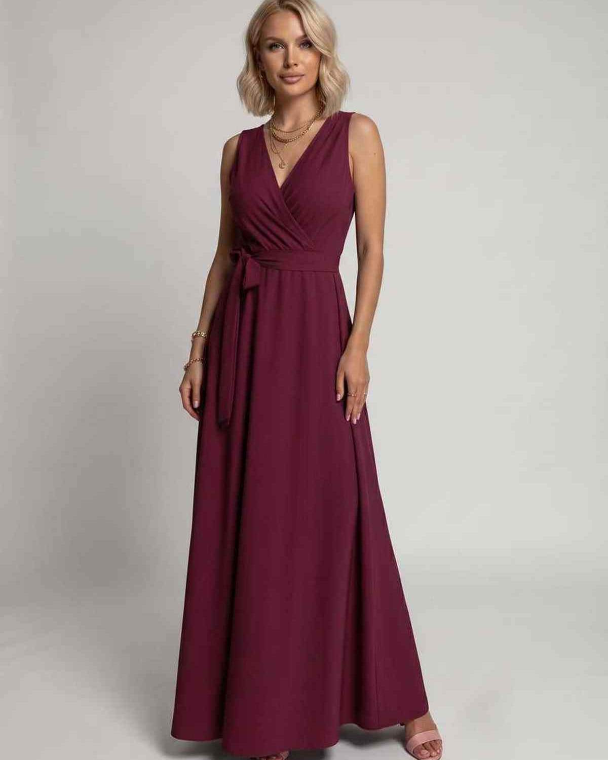 Ramblion Vita maxi dress — v-neck neckline · styled view 26 · styled for prom season