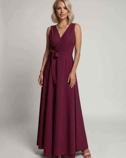 Ramblion Vita maxi dress — v-neck neckline · styled view 28 · styled for prom season