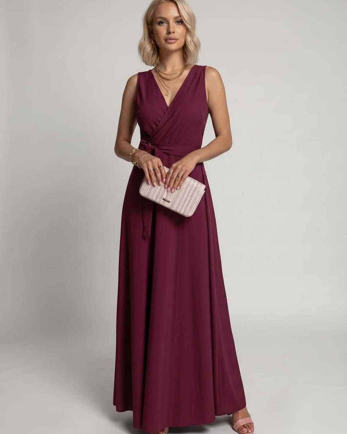Ramblion Vita maxi dress — v-neck neckline · styled view 29 · styled for prom season