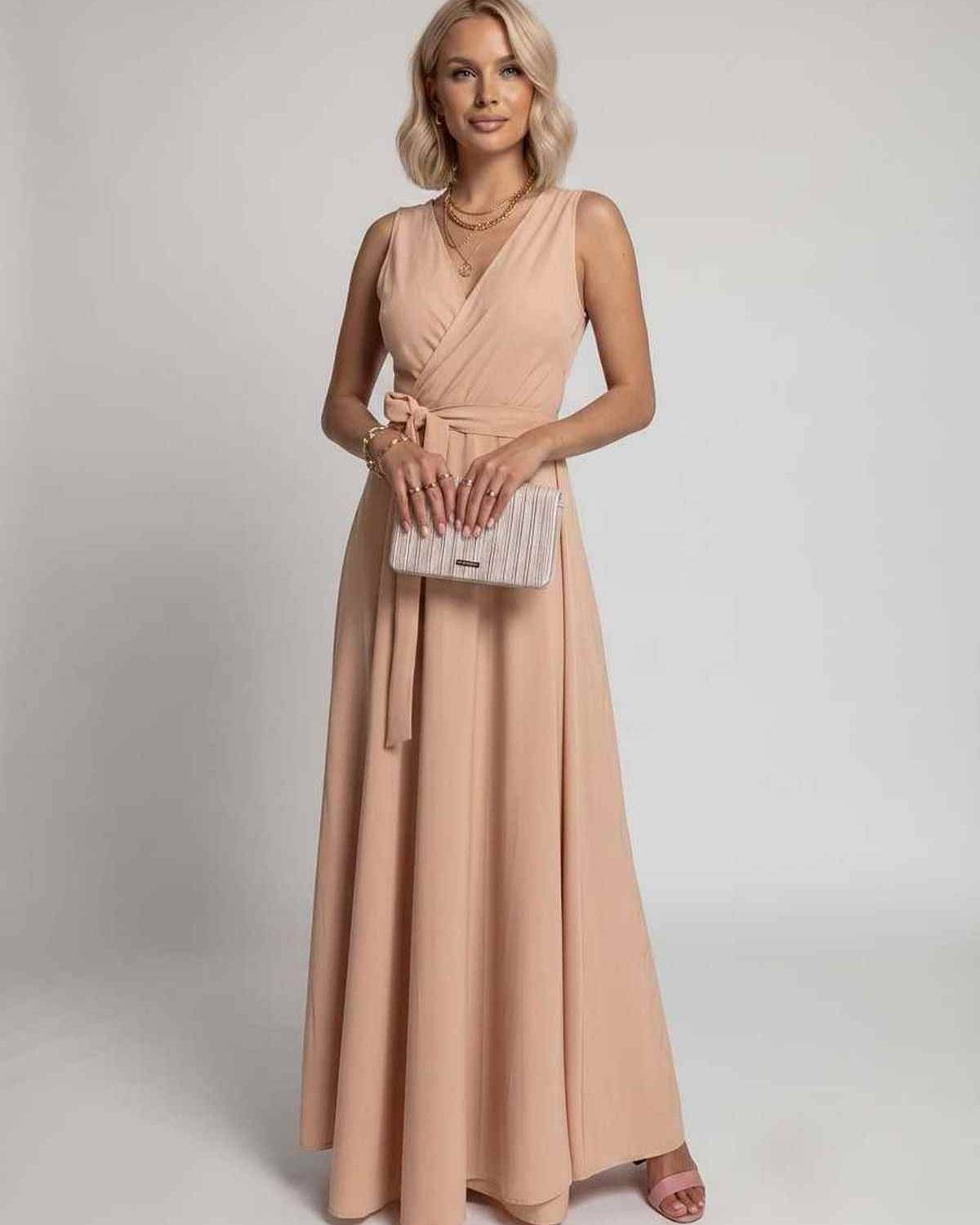 Ramblion Vita maxi dress — v-neck neckline · styled view 35 · styled for prom season
