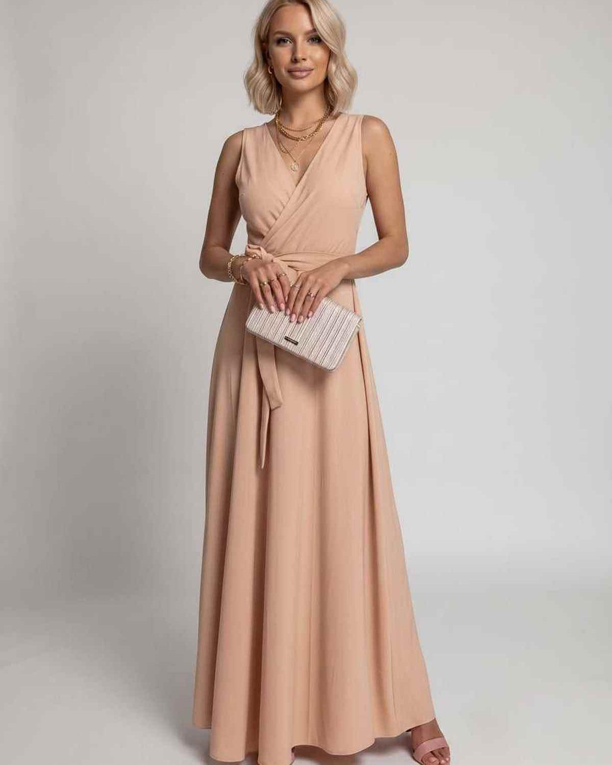 Ramblion Vita maxi dress — v-neck neckline · styled view 36 · styled for prom season