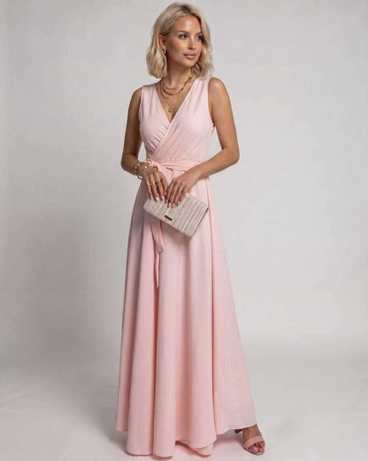 Ramblion Vita maxi dress — v-neck neckline · styled view 37 · styled for prom season