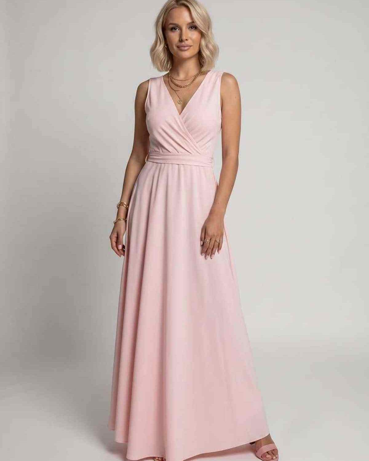 Ramblion Vita maxi dress — v-neck neckline · styled view 39 · styled for prom season