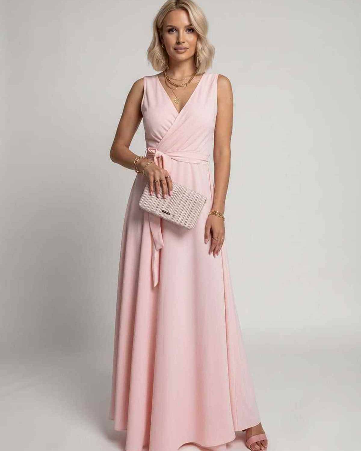 Ramblion Vita maxi dress — v-neck neckline · styled view 40 · styled for prom season