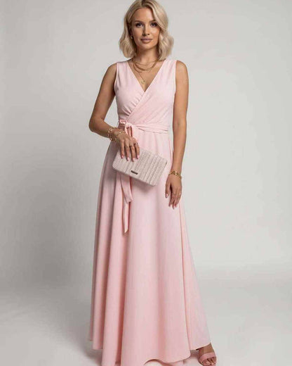 Ramblion Vita maxi dress — v-neck neckline · styled view 40 · styled for prom season