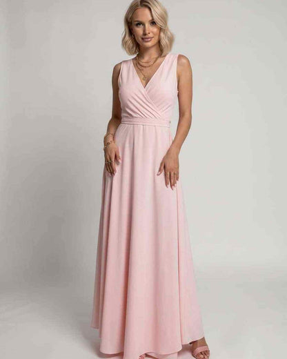 Ramblion Vita maxi dress — v-neck neckline · styled view 41 · styled for prom season