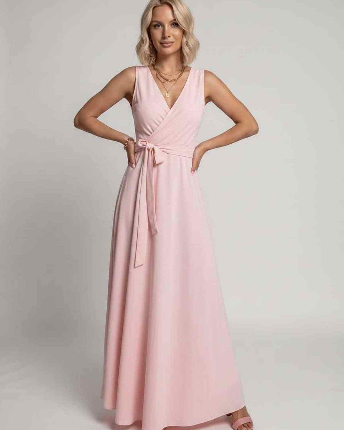 Ramblion Vita maxi dress — v-neck neckline · styled view 42 · styled for prom season