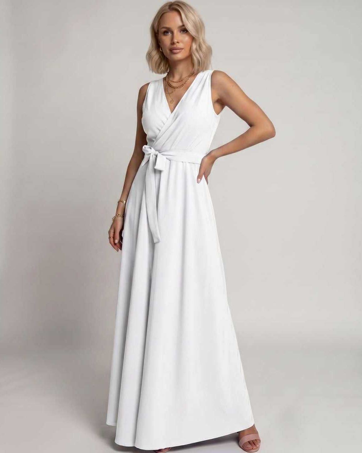 Ramblion Vita maxi dress — v-neck neckline · styled view 44 · styled for prom season