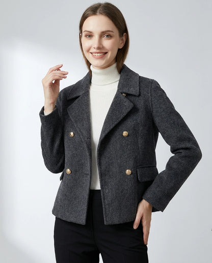 Vittoria Jackets — Black silver gray | SKU: RB-ed08db-blacks0b-XS,RB-ed08db-blacks0b-S,RB-ed08db-blacks0b-M,RB-ed08db-blacks0b-L,RB-ed08db-blacks0b-XL