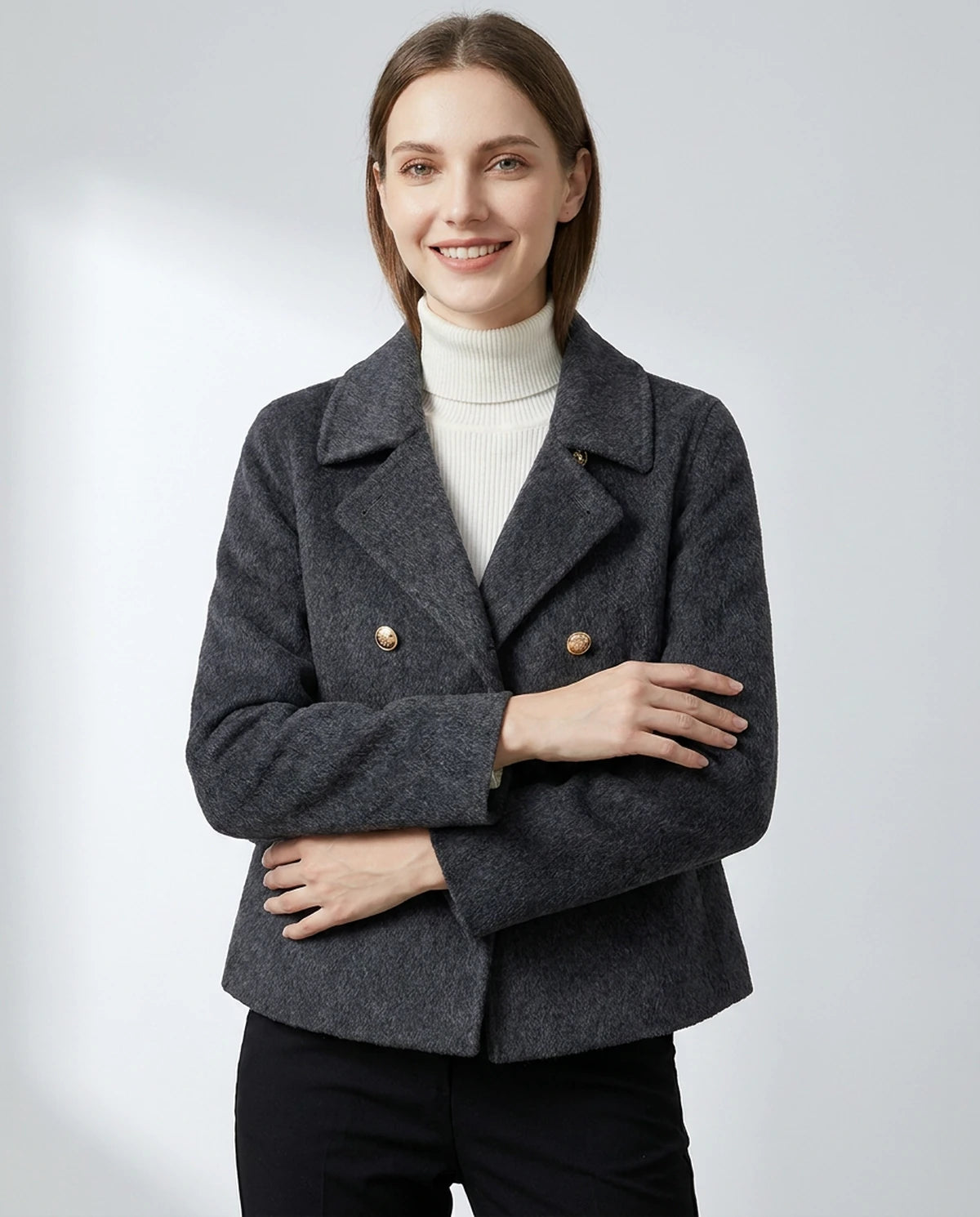 Vittoria Jackets — Black silver gray | SKU: RB-ed08db-blacks0b-XS,RB-ed08db-blacks0b-S,RB-ed08db-blacks0b-M,RB-ed08db-blacks0b-L,RB-ed08db-blacks0b-XL