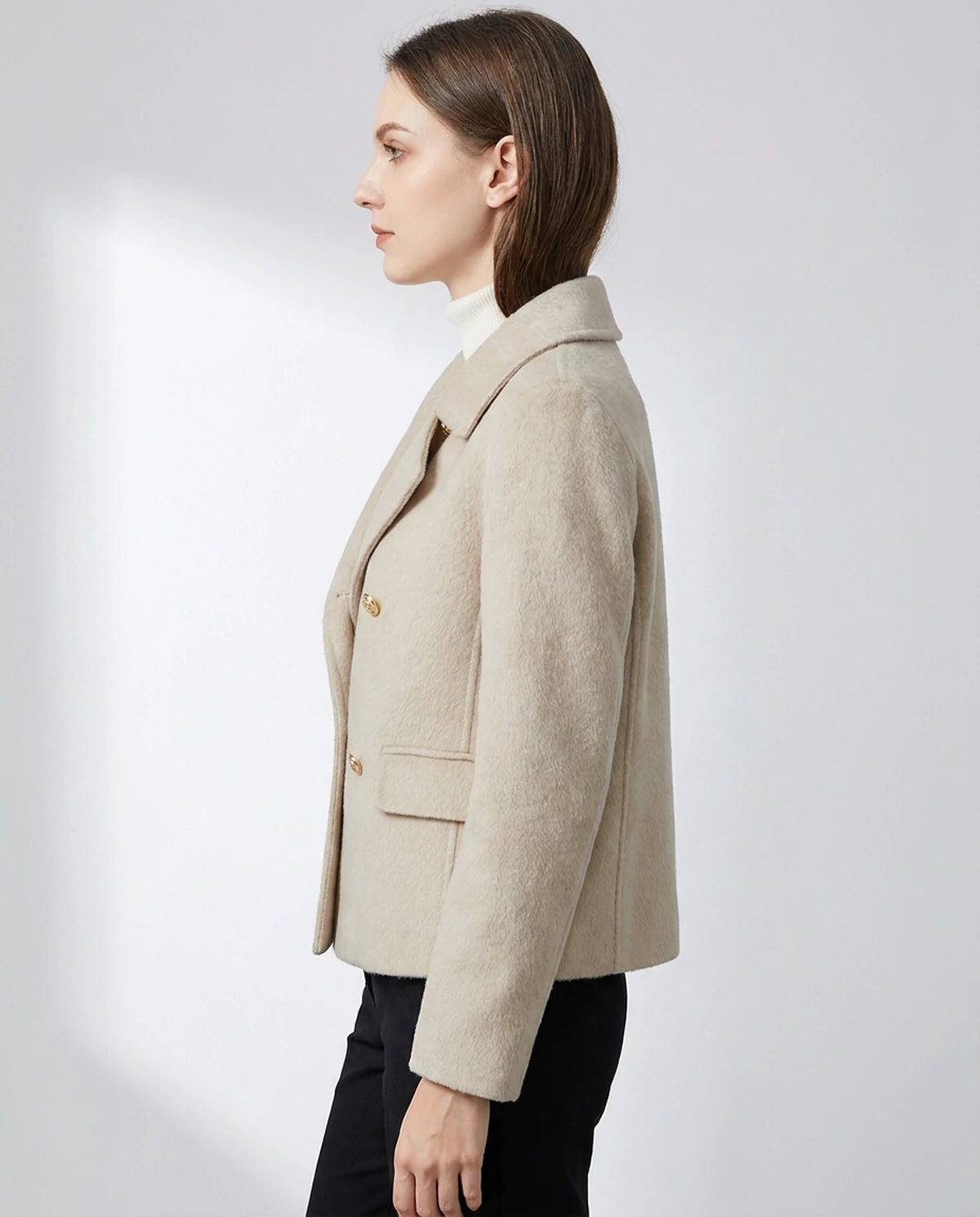 Vittoria Jackets — Milky White | SKU: RB-ed08db-milkywf9-XS,RB-ed08db-milkywf9-S,RB-ed08db-milkywf9-M,RB-ed08db-milkywf9-L,RB-ed08db-milkywf9-XL