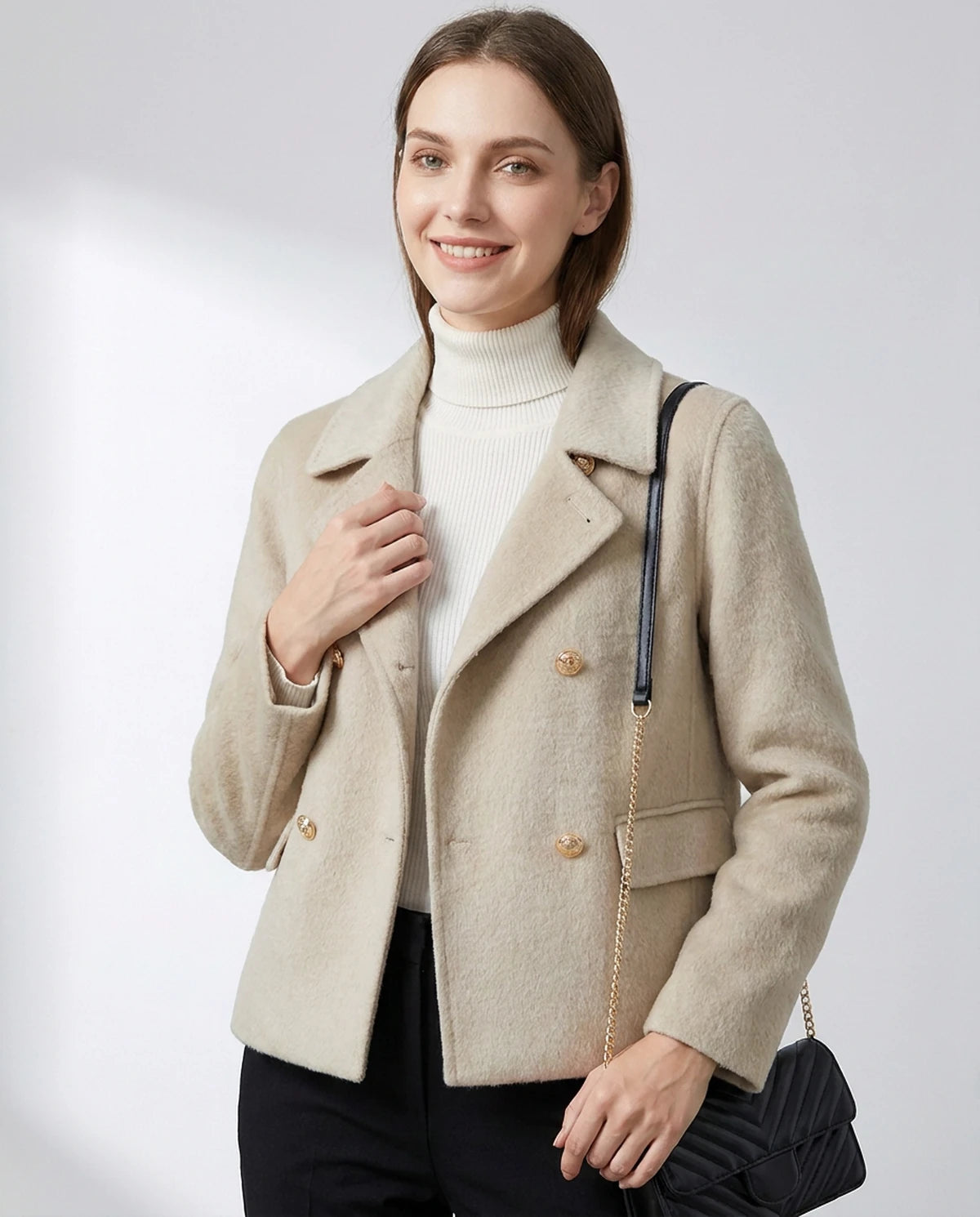 Vittoria Jackets — Milky White | SKU: RB-ed08db-milkywf9-XS,RB-ed08db-milkywf9-S,RB-ed08db-milkywf9-M,RB-ed08db-milkywf9-L,RB-ed08db-milkywf9-XL