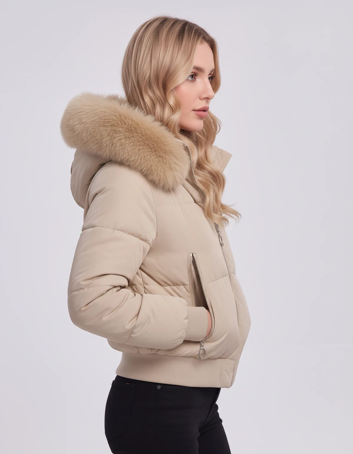 Vivienne Jackets — Khaki | SKU: RB-bc2950-khaki-XS,RB-bc2950-khaki-S,RB-bc2950-khaki-M,RB-bc2950-khaki-L,RB-bc2950-khaki-XL,RB-bc2950-khaki-2XL