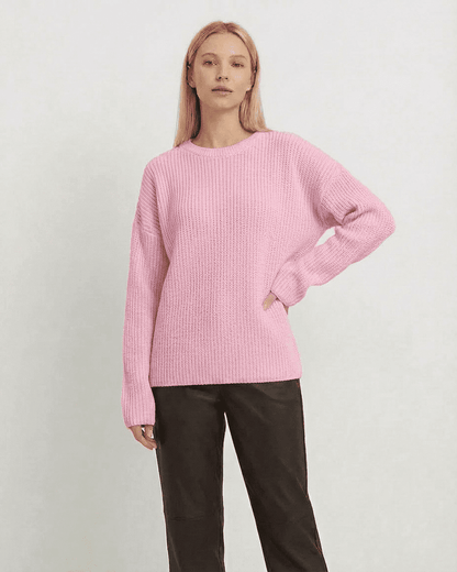 Pink Sweater, front view | Ramblion | SKU: FS-57324-pink-L-5092,FS-57324-pink-M-2231,FS-57324-pink-S-6504,FS-57324-pink-XL-4207,FS-57324-pink-XS-2776