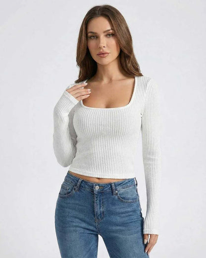 White Pullover, front view | Ramblion | SKU: AP-47291-white-L-8139,AP-47291-white-M-8800,AP-47291-white-S-2588,AP-47291-white-XL-6409,AP-47291-white-XS-6040