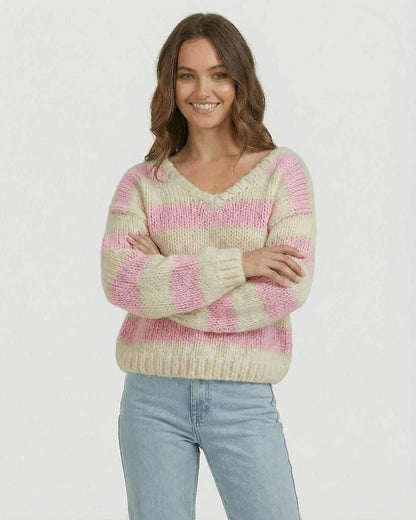 White Pullover, front view | Ramblion | SKU: RP-67394-pinkivory-L-3966,RP-67394-pinkivory-M-3552,RP-67394-pinkivory-S-8726,RP-67394-pinkivory-XL-768,RP-67394-pinkivory-XS-3238