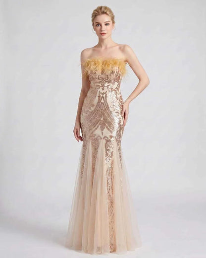 White,purple,gold,red,silver,black,pink,green Mermaid Asymmetric Sleeveless Maxi Dress | Evening Events & Cocktail Parties, f