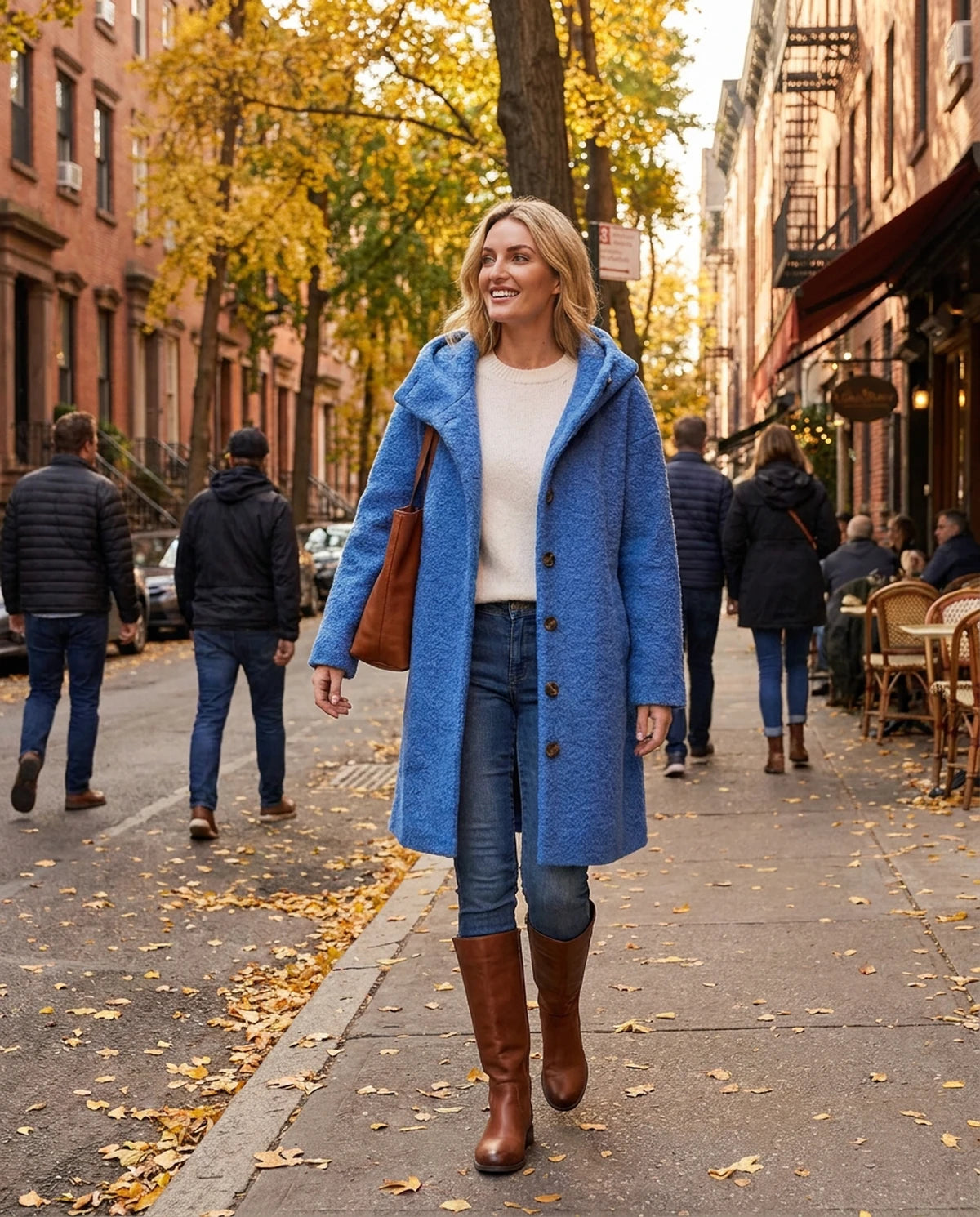 Wisteria Jackets — Blue | SKU: RB-e6d000-blue-XS,RB-e6d000-blue-S,RB-e6d000-blue-M,RB-e6d000-blue-L,RB-e6d000-blue-XL,RB-e6d000-blue-2XL
