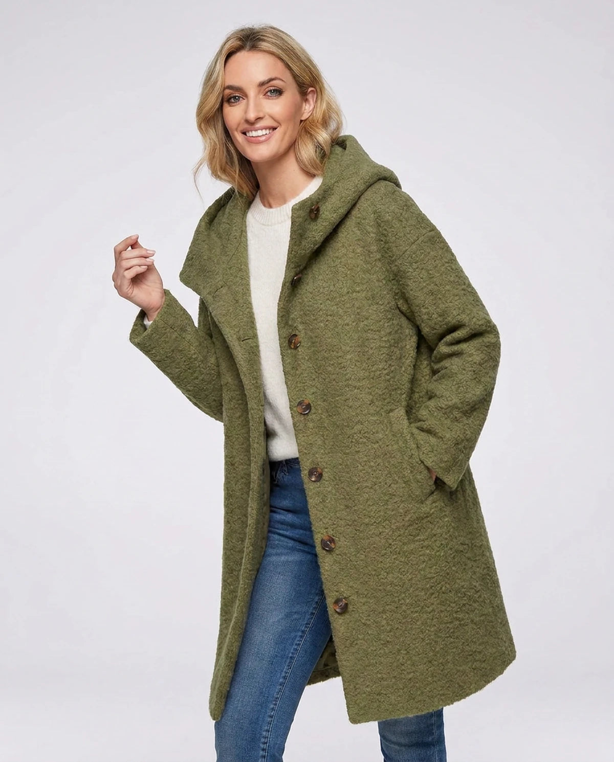 Wisteria Jackets — Green | SKU: RB-e6d000-green-XS,RB-e6d000-green-S,RB-e6d000-green-M,RB-e6d000-green-L,RB-e6d000-green-XL,RB-e6d000-green-2XL