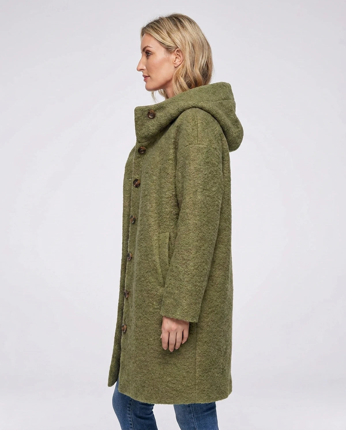 Wisteria Jackets — Green | SKU: RB-e6d000-green-XS,RB-e6d000-green-S,RB-e6d000-green-M,RB-e6d000-green-L,RB-e6d000-green-XL,RB-e6d000-green-2XL