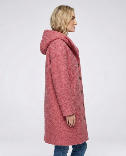 Wisteria Jackets — Rose Red | SKU: RB-e6d000-rosered-XS,RB-e6d000-rosered-S,RB-e6d000-rosered-M,RB-e6d000-rosered-L,RB-e6d000-rosered-XL,RB-e6d000-rosered-2XL