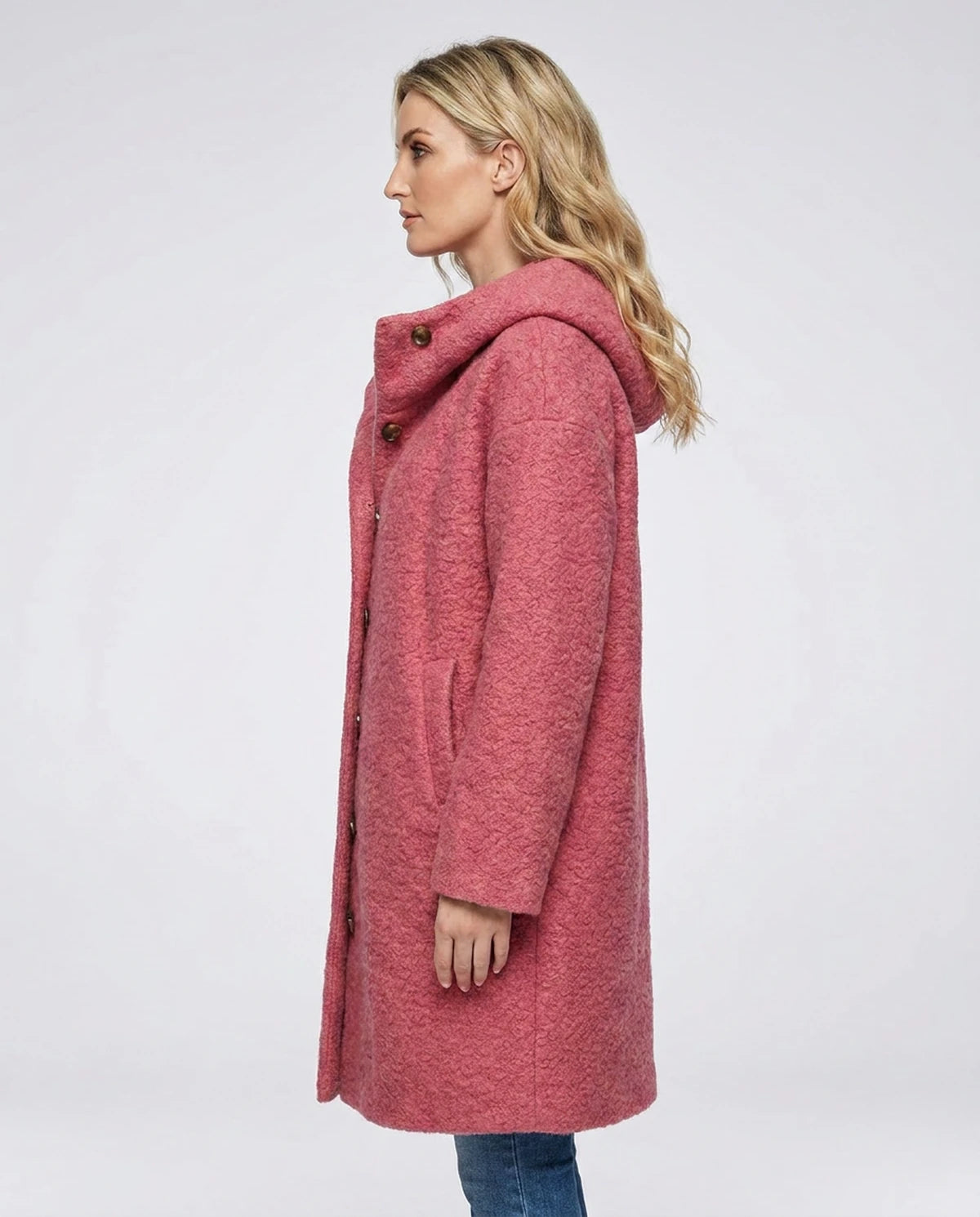 Wisteria Jackets — Rose Red | SKU: RB-e6d000-rosered-XS,RB-e6d000-rosered-S,RB-e6d000-rosered-M,RB-e6d000-rosered-L,RB-e6d000-rosered-XL,RB-e6d000-rosered-2XL
