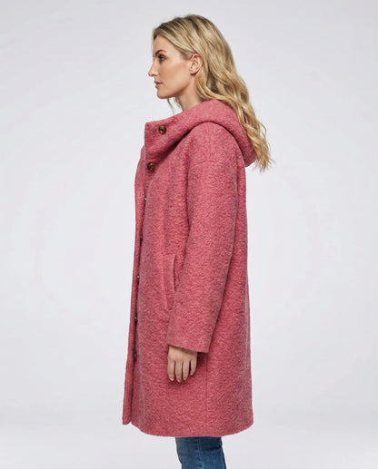Wisteria Jackets — Rose Red | SKU: RB-e6d000-rosered-XS,RB-e6d000-rosered-S,RB-e6d000-rosered-M,RB-e6d000-rosered-L,RB-e6d000-rosered-XL,RB-e6d000-rosered-2XL