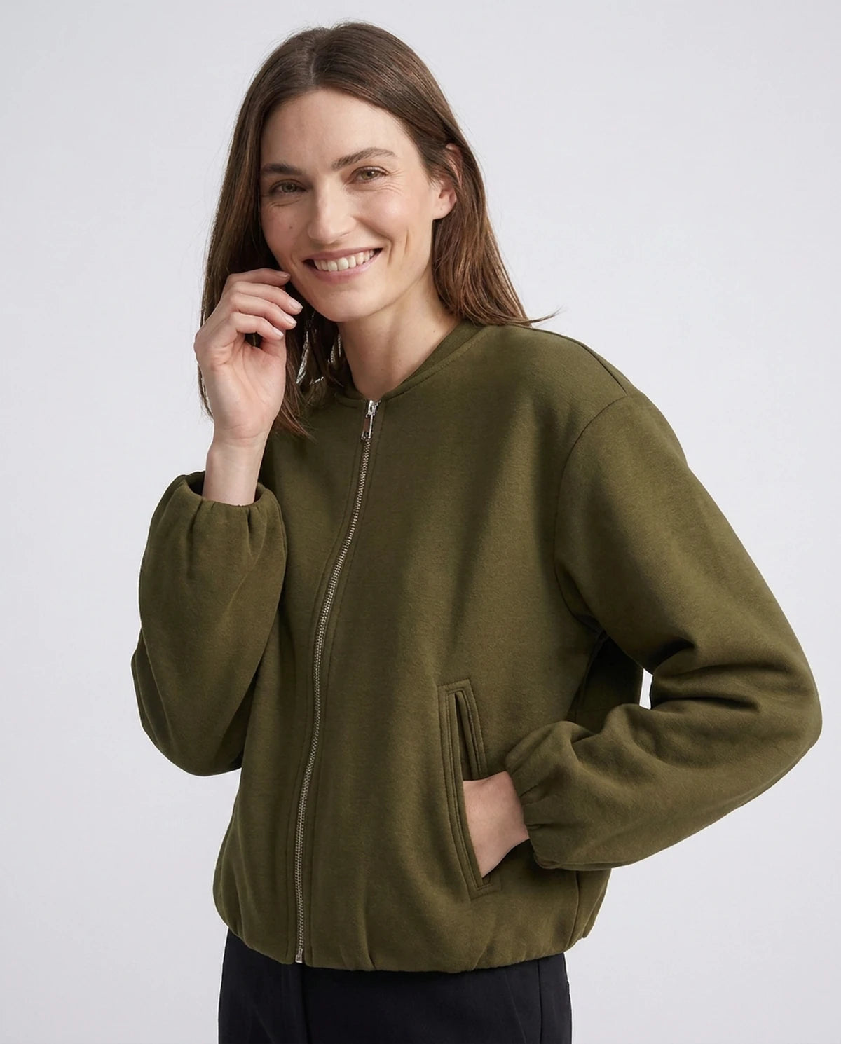 Ysolde Jackets — Army green | SKU: RB-eb26ce-armygre1-XS,RB-eb26ce-armygre1-S,RB-eb26ce-armygre1-M,RB-eb26ce-armygre1-L