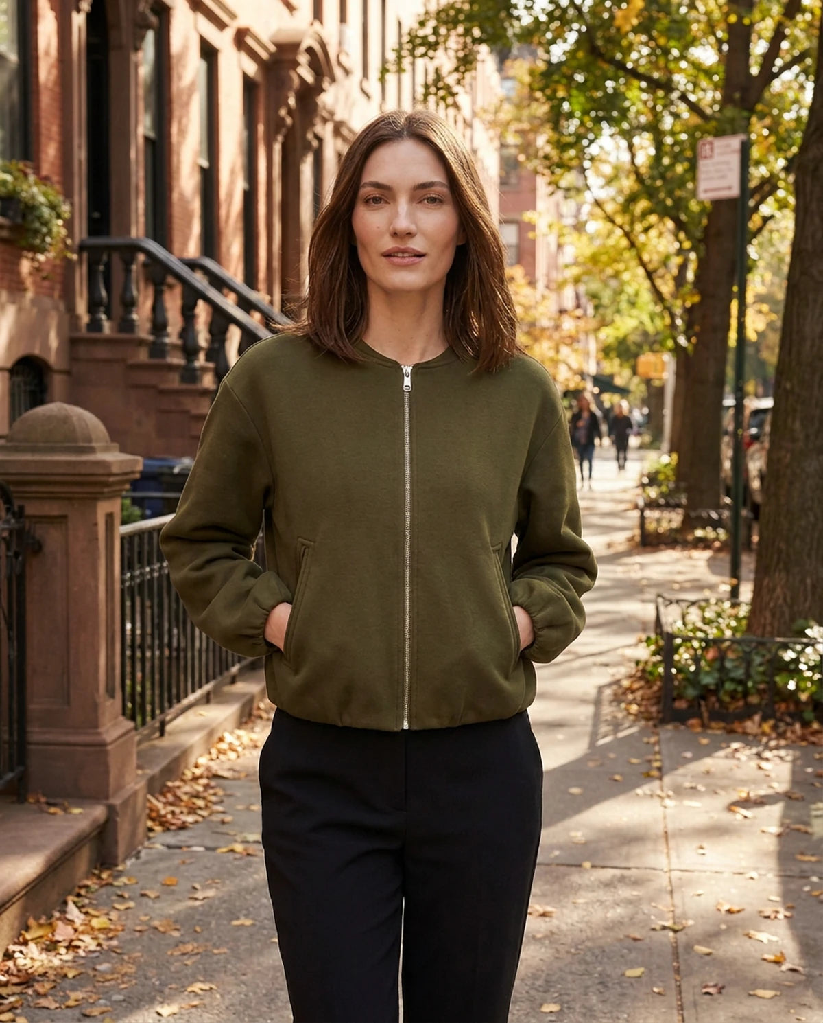 Ysolde Jackets — Army green | SKU: RB-eb26ce-armygre1-XS,RB-eb26ce-armygre1-S,RB-eb26ce-armygre1-M,RB-eb26ce-armygre1-L