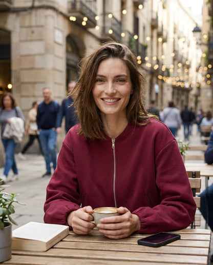 Ysolde Jackets — Burgundy