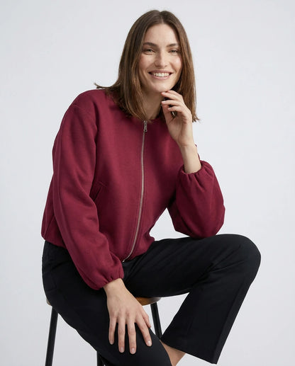 Ysolde Jackets — Burgundy | SKU: RB-eb26ce-burgundy-XS,RB-eb26ce-burgundy-S,RB-eb26ce-burgundy-M,RB-eb26ce-burgundy-L