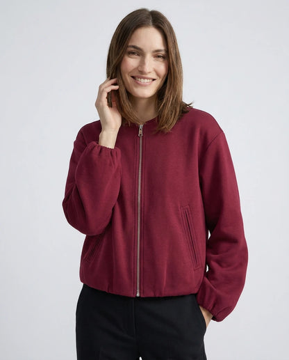 Ysolde Jackets — Burgundy | SKU: RB-eb26ce-burgundy-XS,RB-eb26ce-burgundy-S,RB-eb26ce-burgundy-M,RB-eb26ce-burgundy-L
