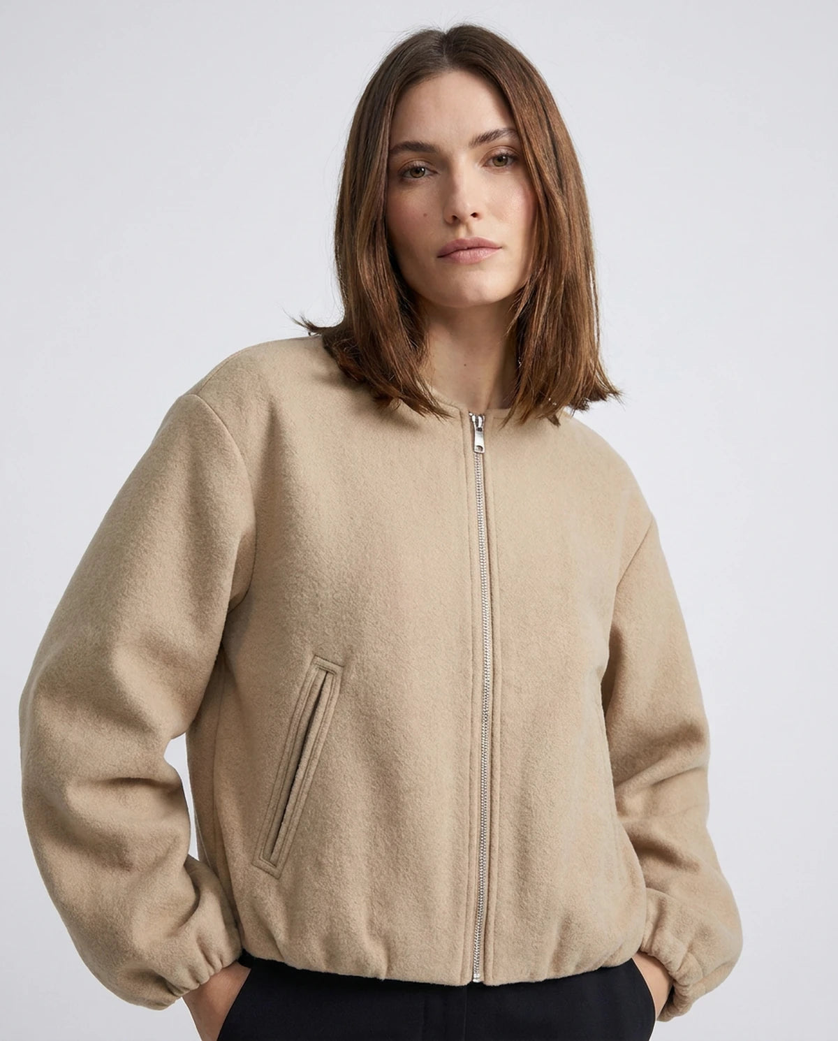 Ysolde Jackets — Khaki