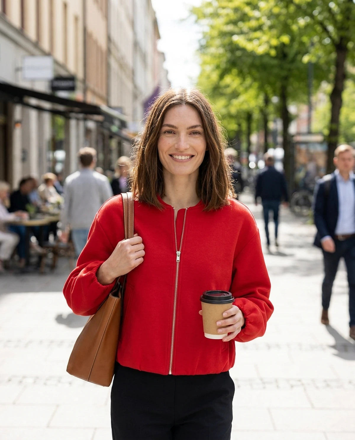 Ysolde Jackets — Red | SKU: RB-eb26ce-red-XS,RB-eb26ce-red-S,RB-eb26ce-red-M,RB-eb26ce-red-L