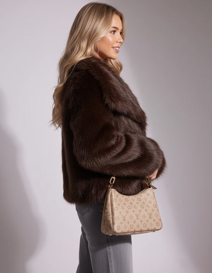 Yvaine Jackets — Brown | SKU: RB-b8c4f8-brown-XS,RB-b8c4f8-brown-S,RB-b8c4f8-brown-M,RB-b8c4f8-brown-L