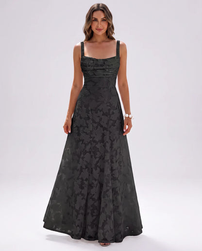 Zephyrine Maxi Dresses — Black