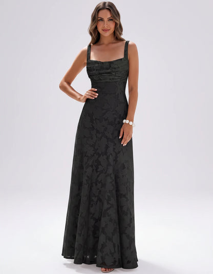 Zephyrine Maxi Dresses — Black | SKU: RB-723142-black-2,RB-723142-black-4,RB-723142-black-6,RB-723142-black-8,RB-723142-black-10,RB-723142-black-12,RB-723142-black-14,RB-723142-black-16,RB-723142-black-16W,RB-723142-black-18W,RB-723142-black-20W,RB-723142-black-22W
