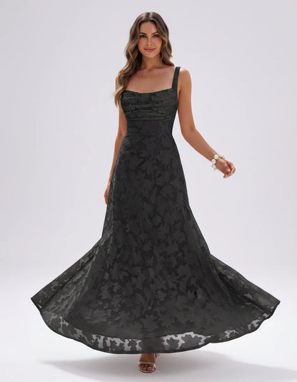 Zephyrine Maxi Dresses — Black | SKU: RB-723142-black-2,RB-723142-black-4,RB-723142-black-6,RB-723142-black-8,RB-723142-black-10,RB-723142-black-12,RB-723142-black-14,RB-723142-black-16,RB-723142-black-16W,RB-723142-black-18W,RB-723142-black-20W,RB-723142-black-22W