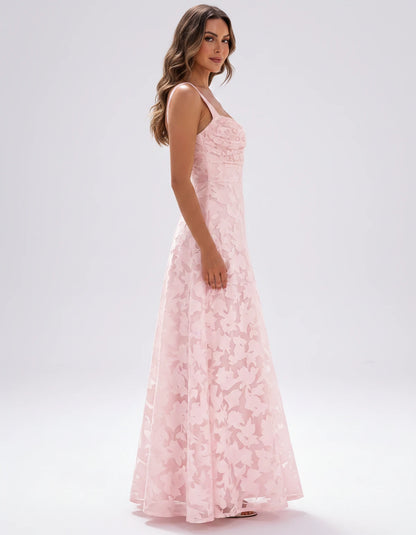 Zephyrine Maxi Dresses — Pink | SKU: RB-723142-pink-2,RB-723142-pink-4,RB-723142-pink-6,RB-723142-pink-8,RB-723142-pink-10,RB-723142-pink-12,RB-723142-pink-14,RB-723142-pink-16,RB-723142-pink-16W,RB-723142-pink-18W,RB-723142-pink-20W,RB-723142-pink-22W