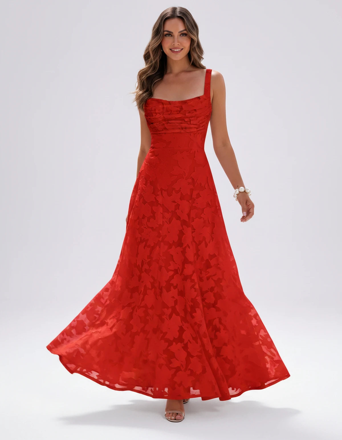 Zephyrine Maxi Dresses — Red | SKU: RB-723142-red-2,RB-723142-red-4,RB-723142-red-6,RB-723142-red-8,RB-723142-red-10,RB-723142-red-12,RB-723142-red-14,RB-723142-red-16,RB-723142-red-16W,RB-723142-red-18W,RB-723142-red-20W,RB-723142-red-22W