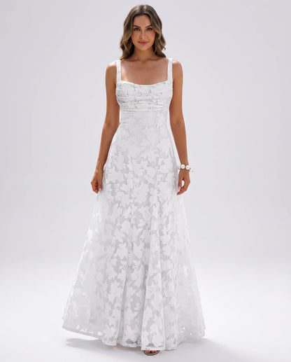 Zephyrine Maxi Dresses — White