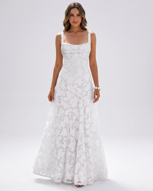 Zephyrine Maxi Dresses — White